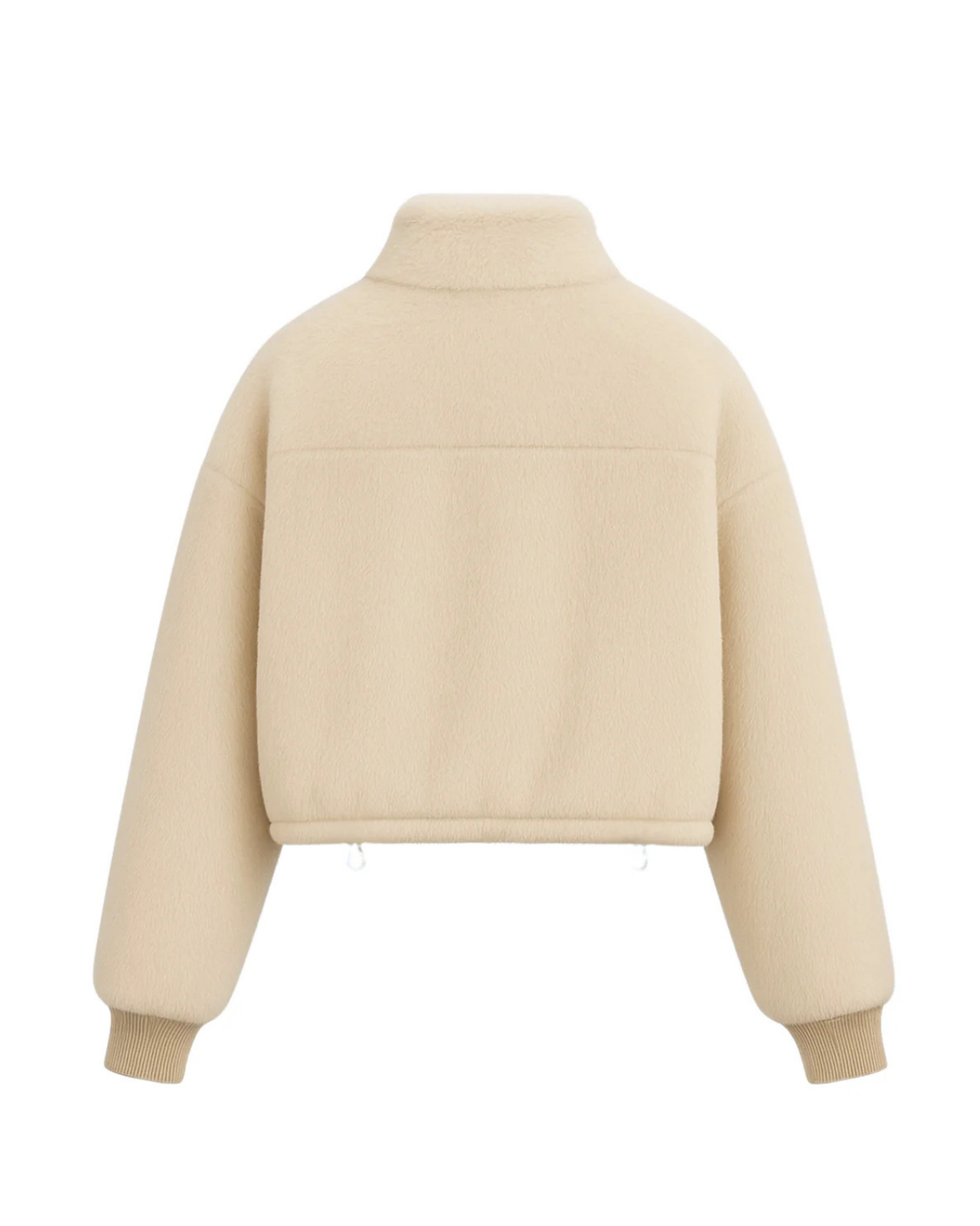 Short double-face Shearling jacket with short-haired fur