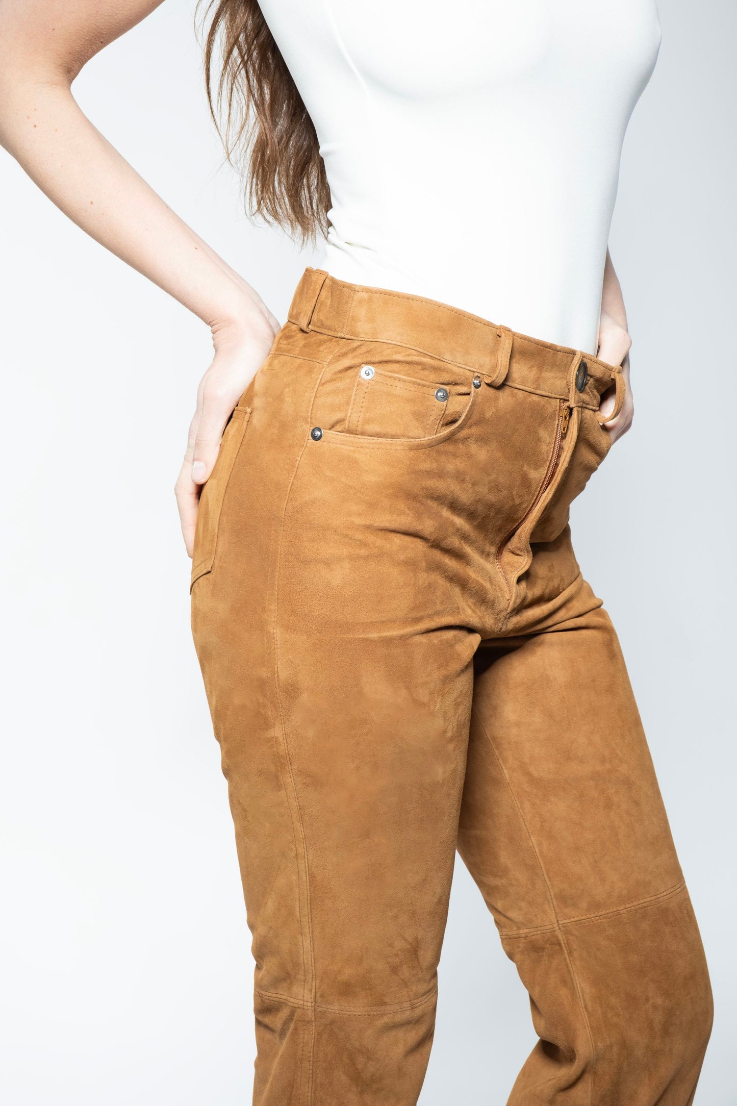 Jeans - Tobacco Suede