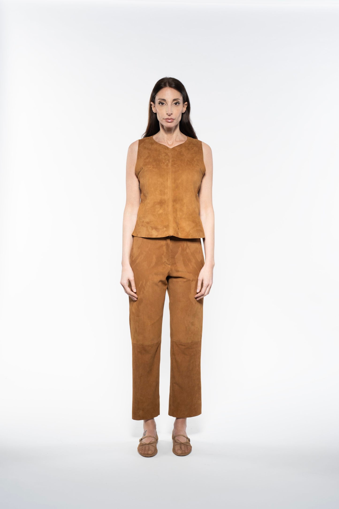 Top - Tobacco Suede