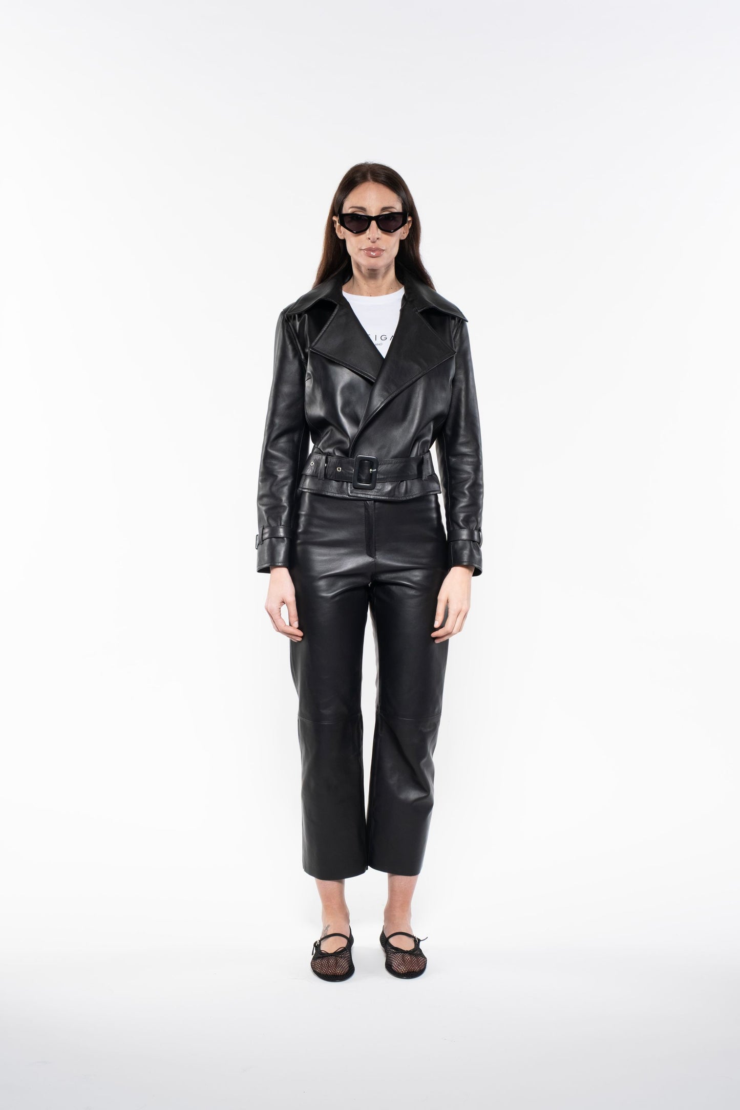Biker Jacket - Black Leather