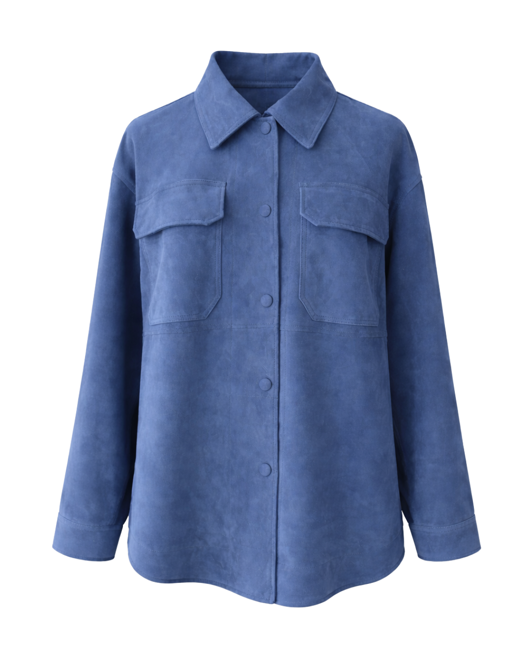 Giacca camicia over Suede