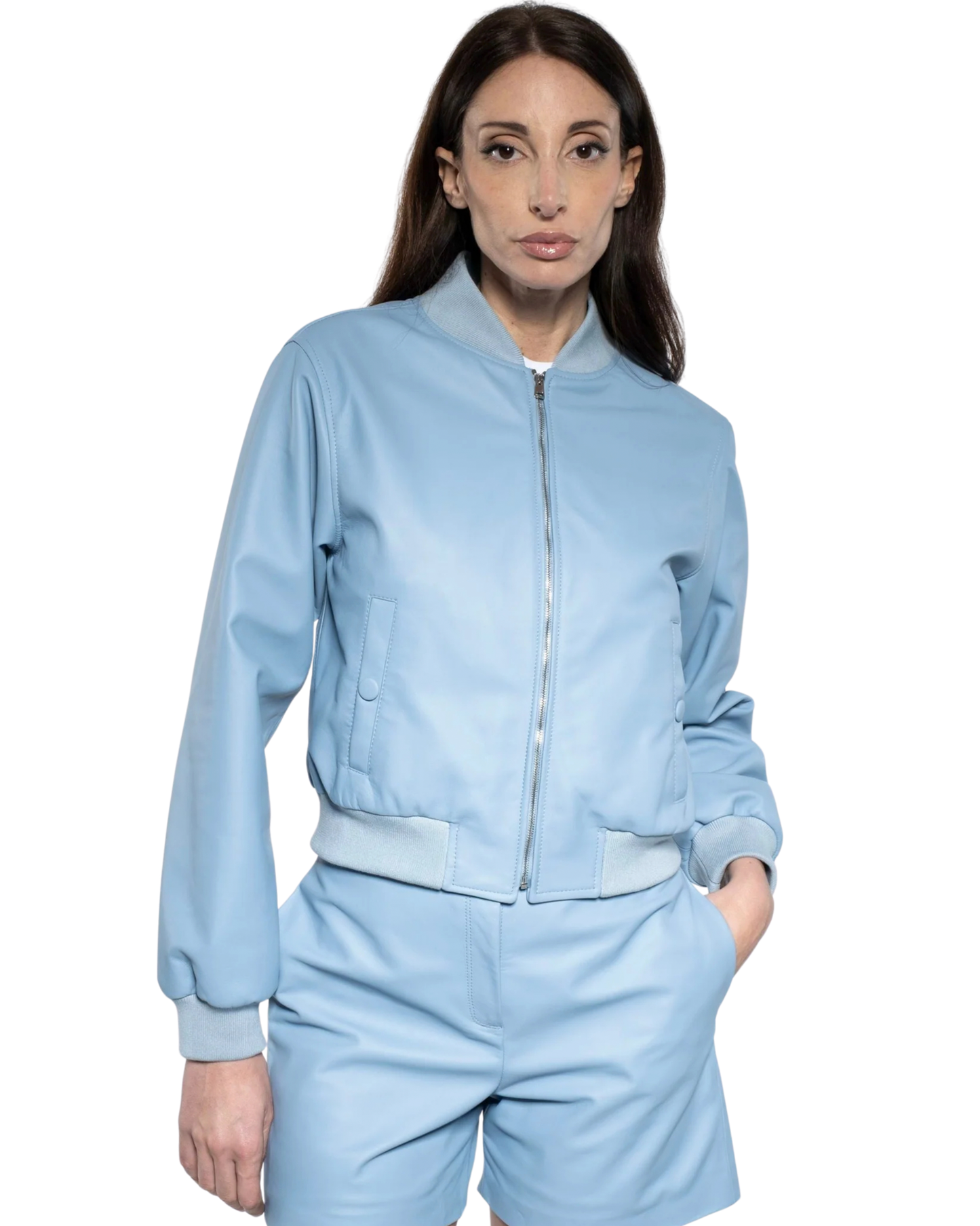 Bomber - Sky Leather