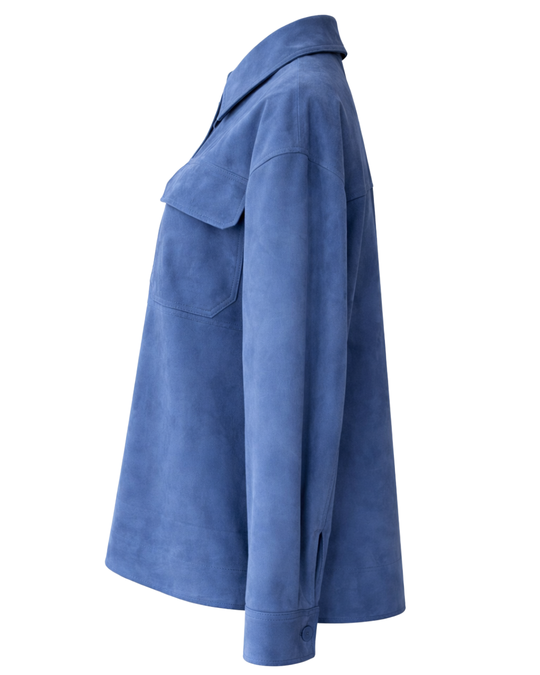Giacca camicia over Suede