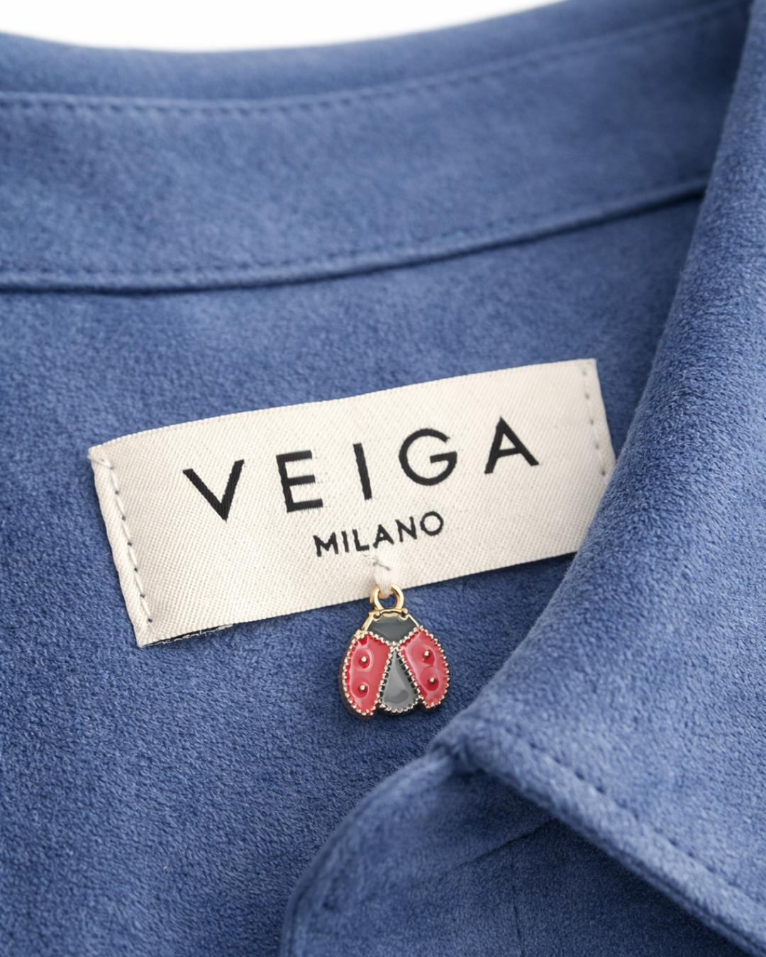Giacca camicia over Suede