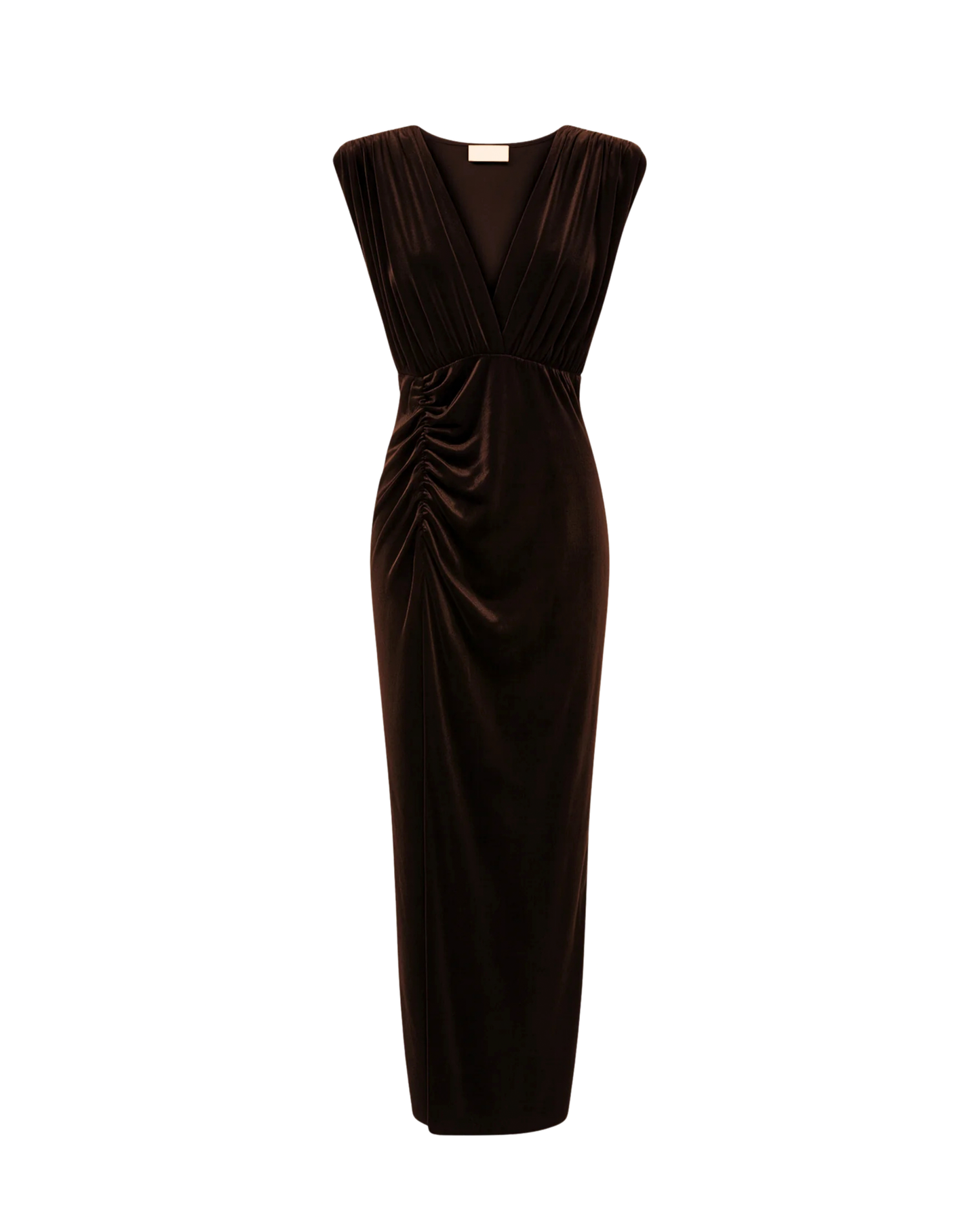 Long velvet dress