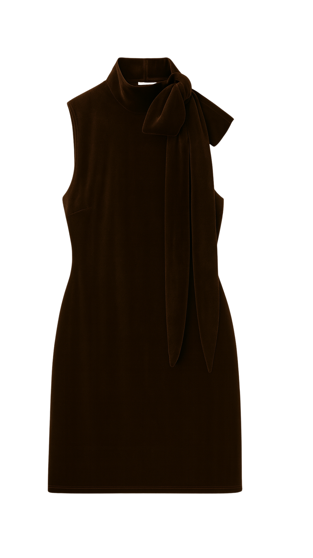 Abito corto in velluto bon ton