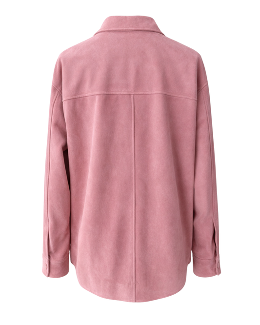 Giacca camicia Suede