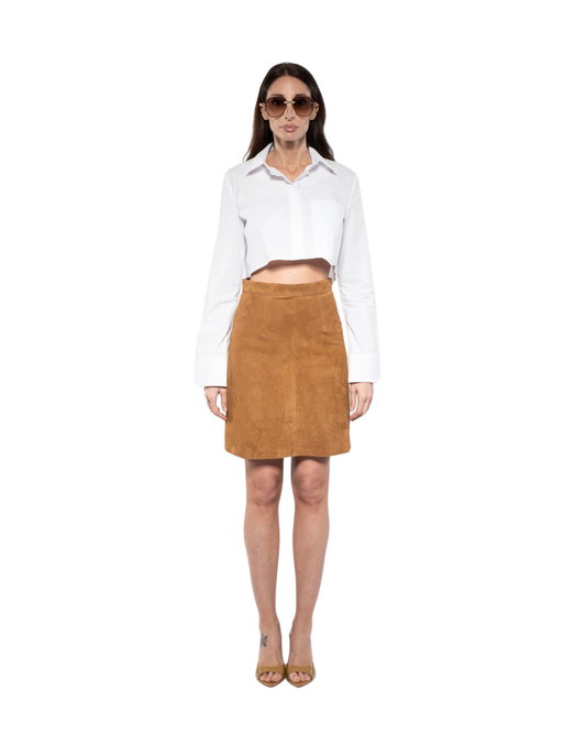 Longuette - Tobacco Suede