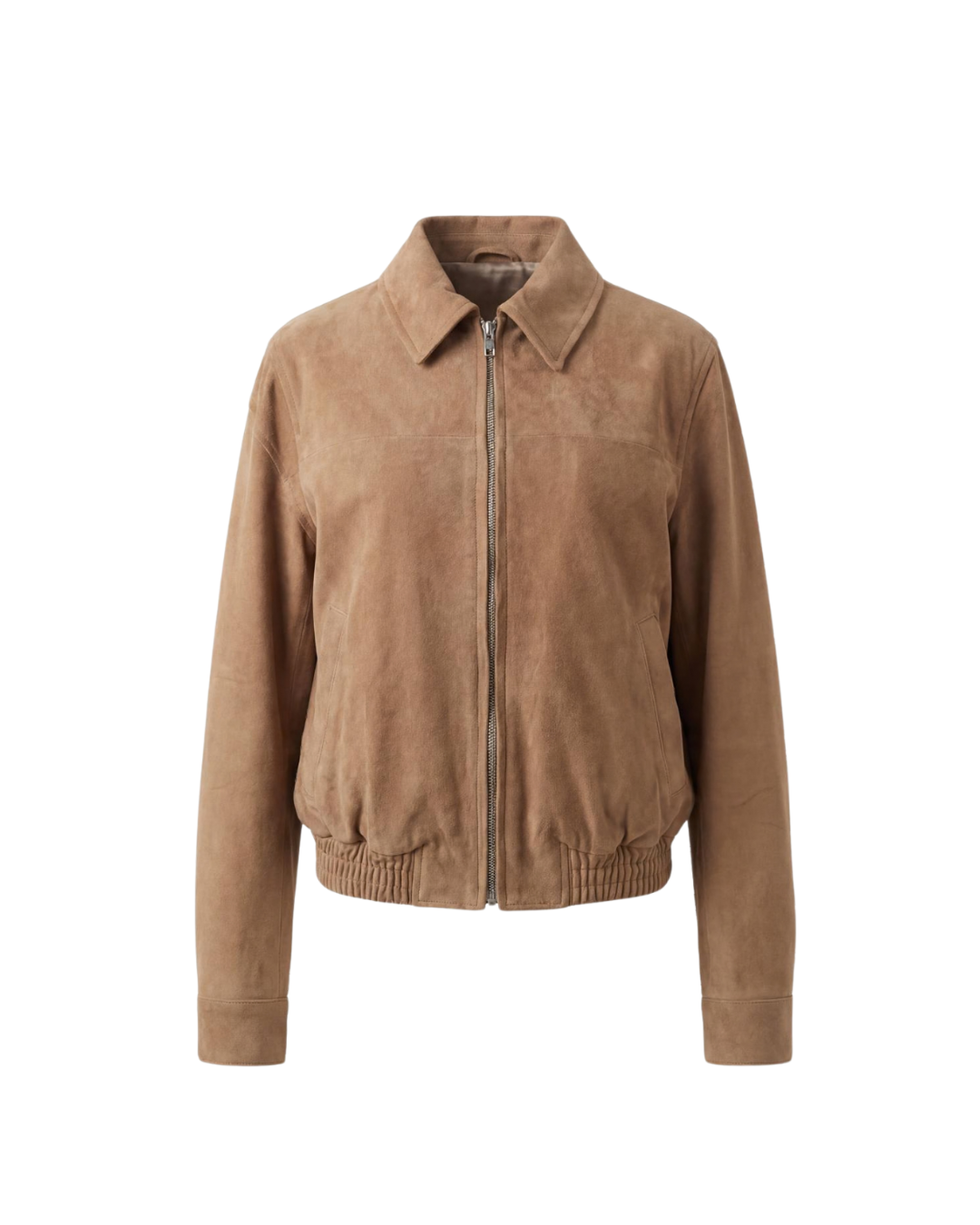 Bomber in morbida pelle