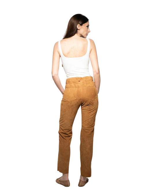 Jeans - Tobacco Suede