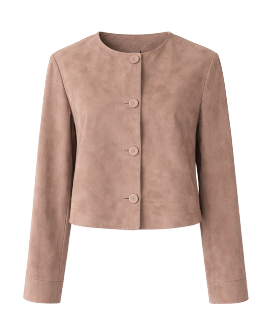 Giacca corta Suede