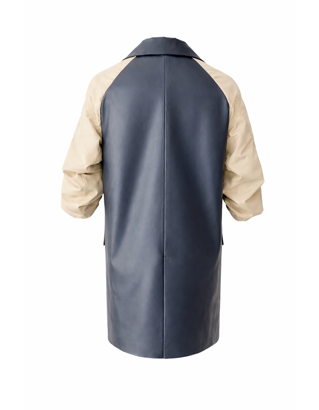 Tailored nappa leather blazer