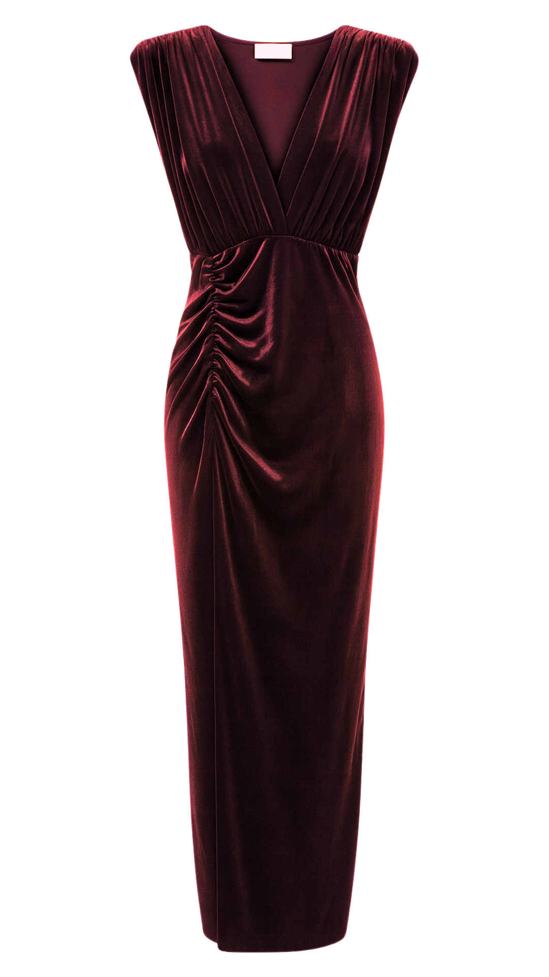 Abito lungo in velluto