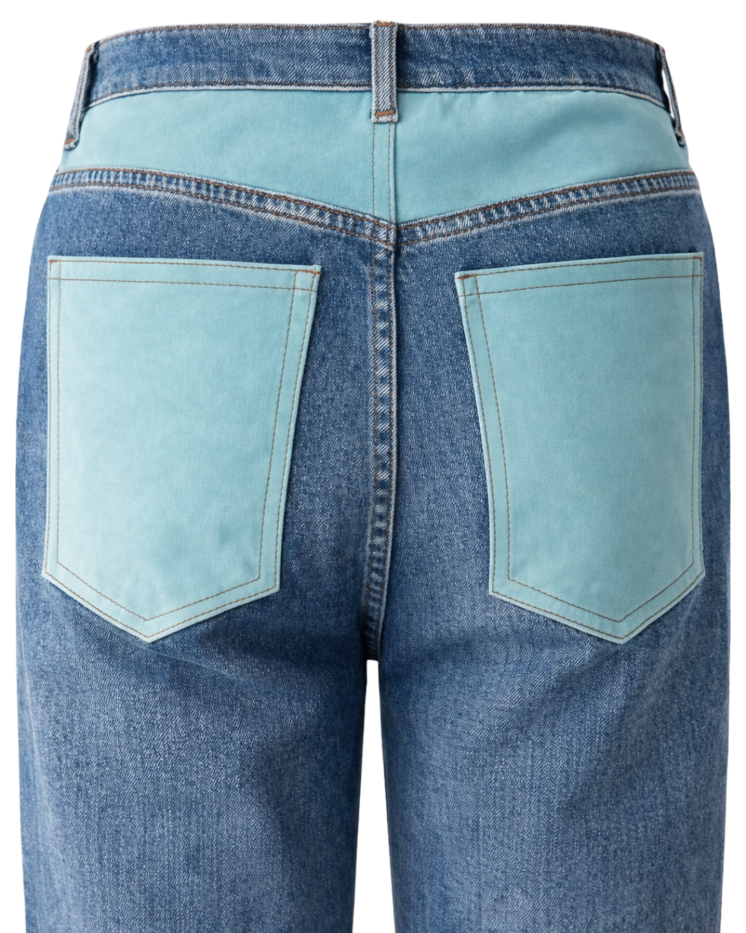 Jeans Wide High Suede