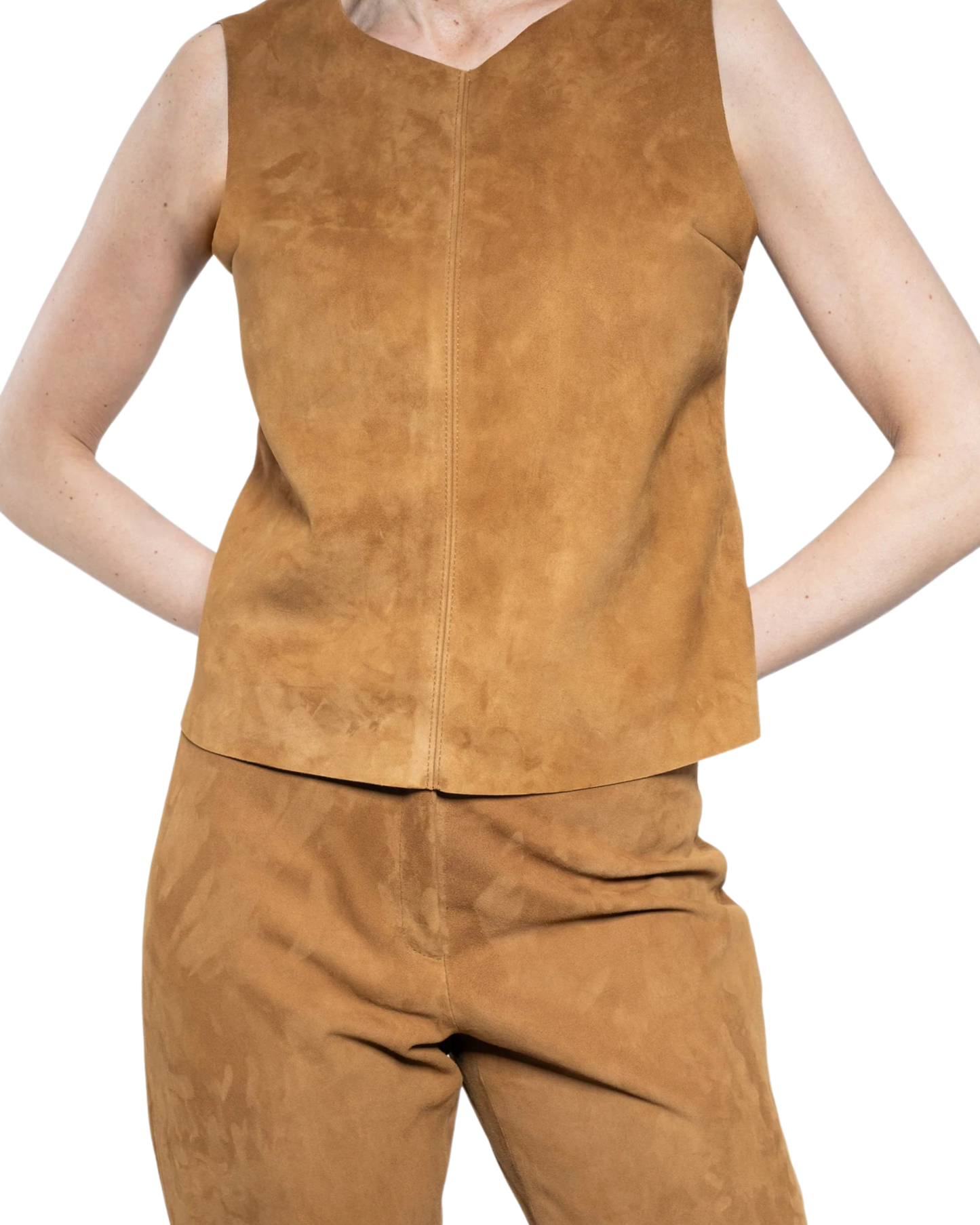 Top - Tobacco Suede