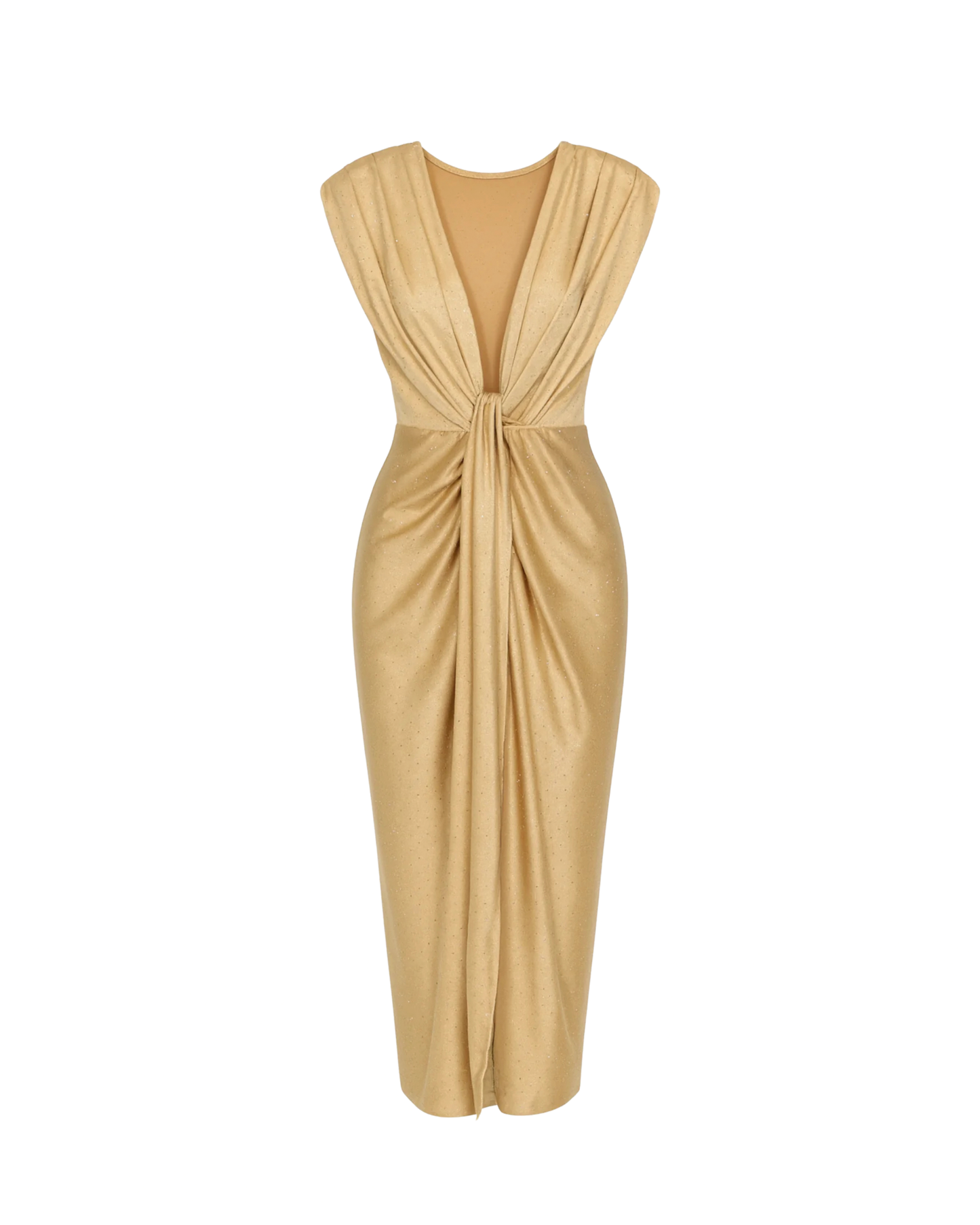 Abito lungo lumière senza maniche