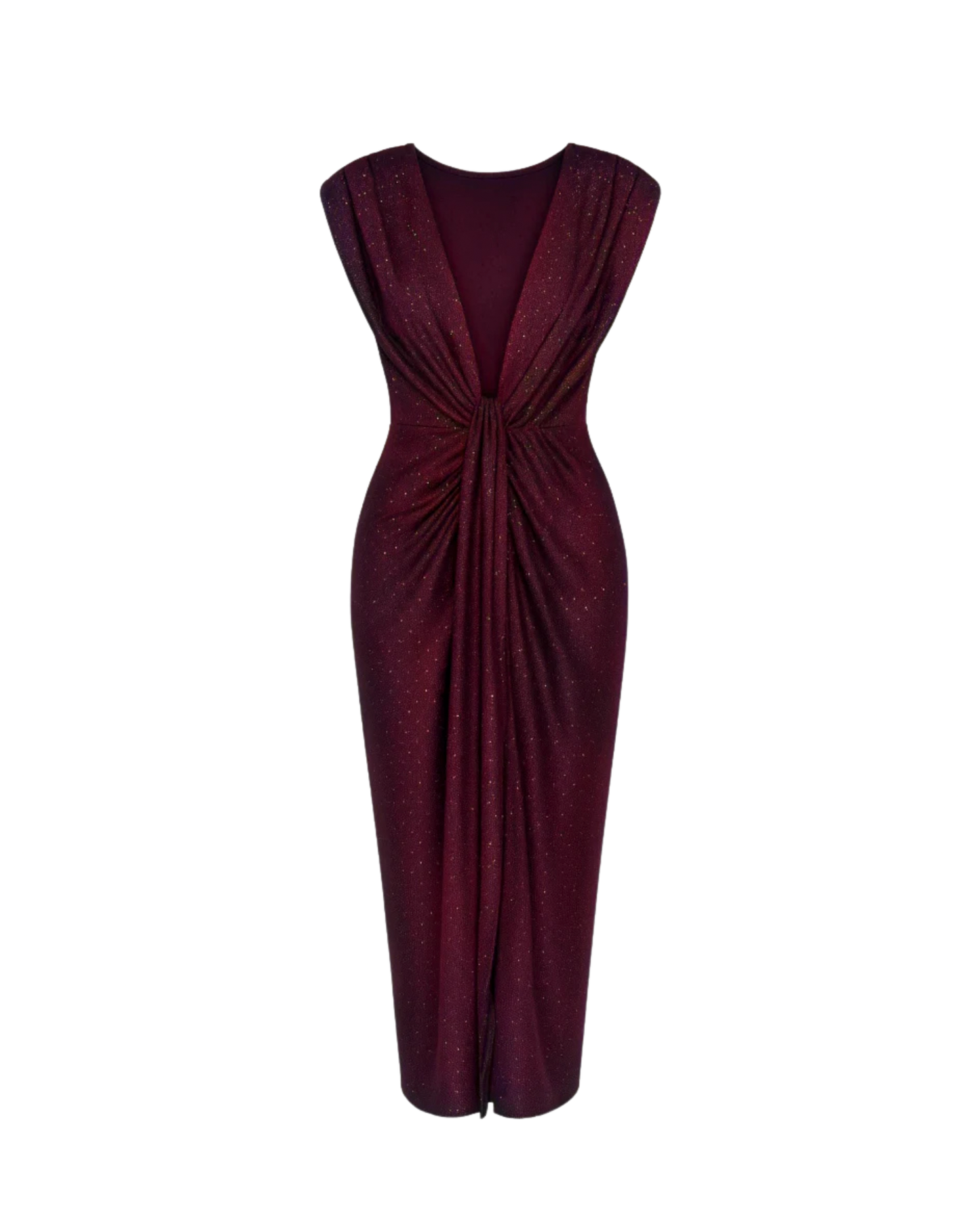 Abito lungo lumière senza maniche