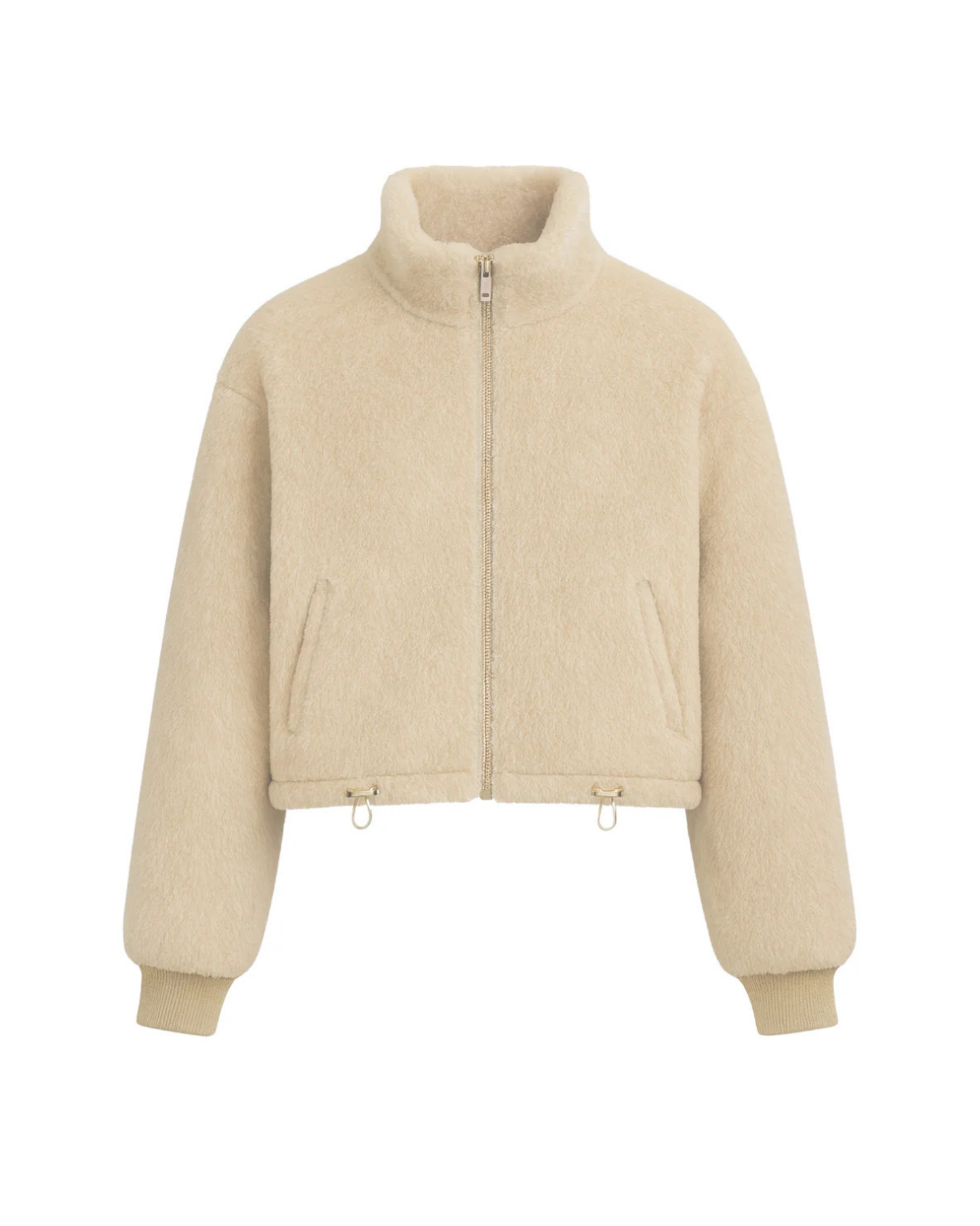 Giubbotto corto Shearling double face pelo corto rasato