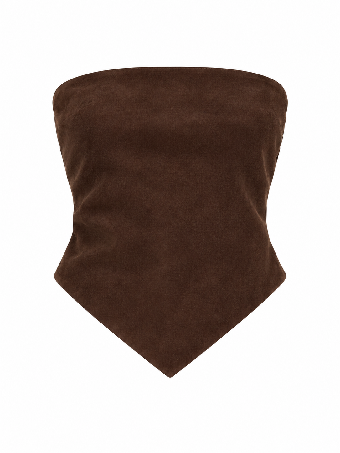 Top in suede Anouk