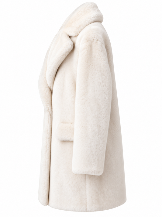 Cappotto corto in shearling Caroline