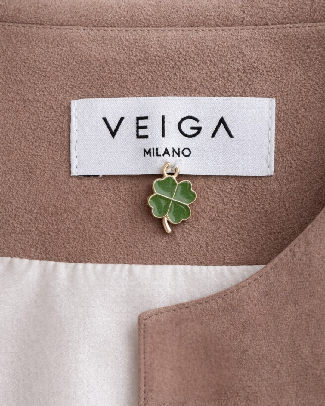 Giacca corta suede
